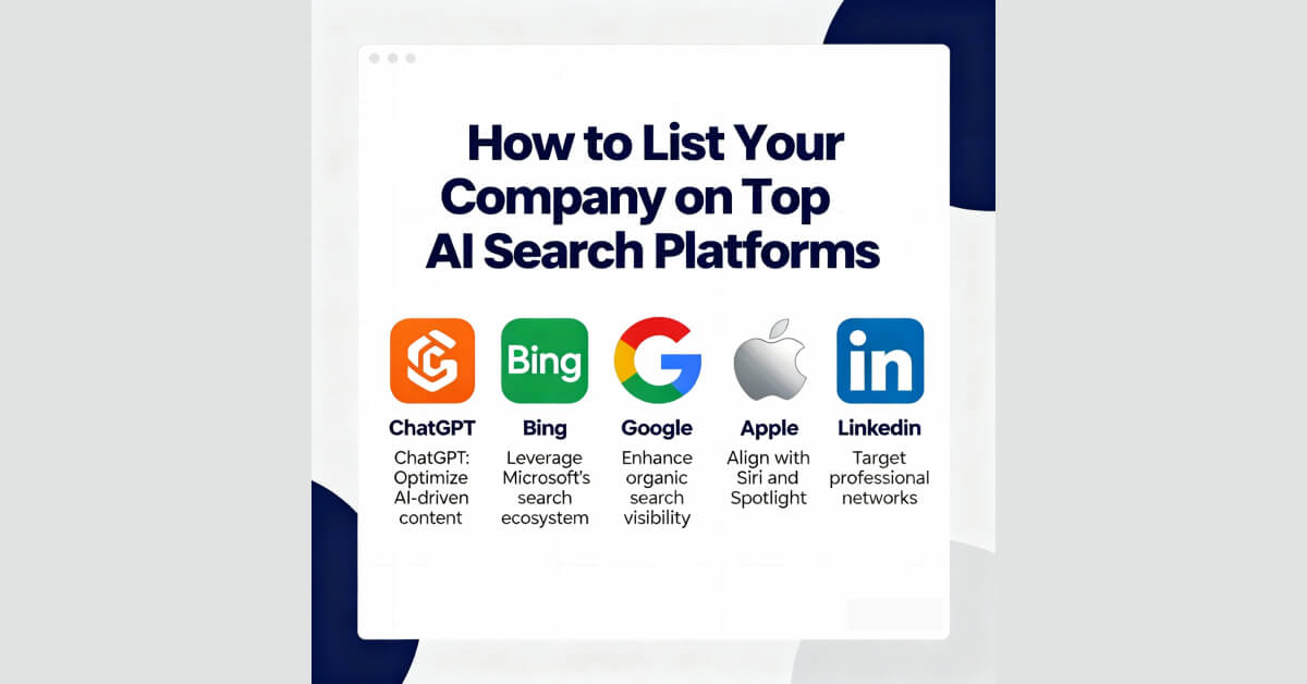 Business listed across AI search platforms with verified profiles and schema.