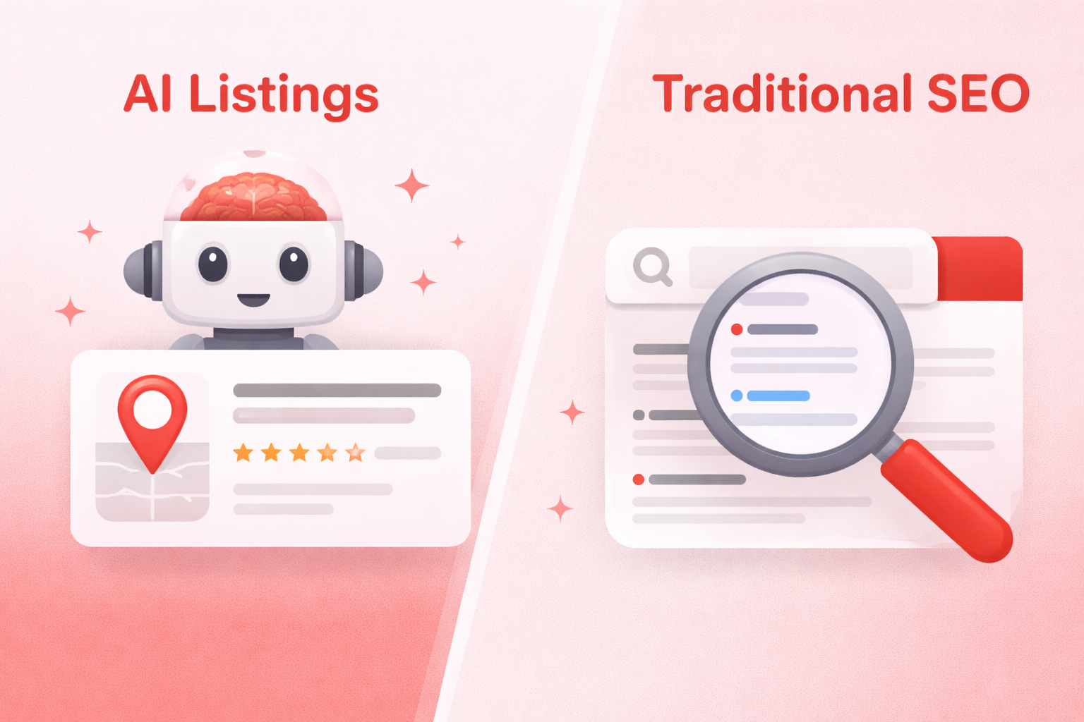 AI Listings vs. Traditional SEO: How to Make Your Business Discoverable in AI Search